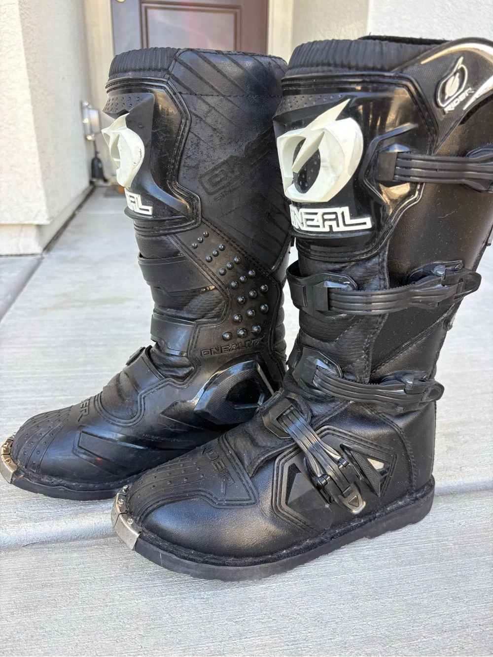 O’NEAL Rider MX Boots Size 7 Motorcycle Dirtbike Boots Mens BARELY used